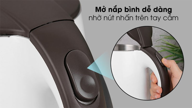 Bình đun siêu tốc Midea MK-15D - Hàng chính hãng