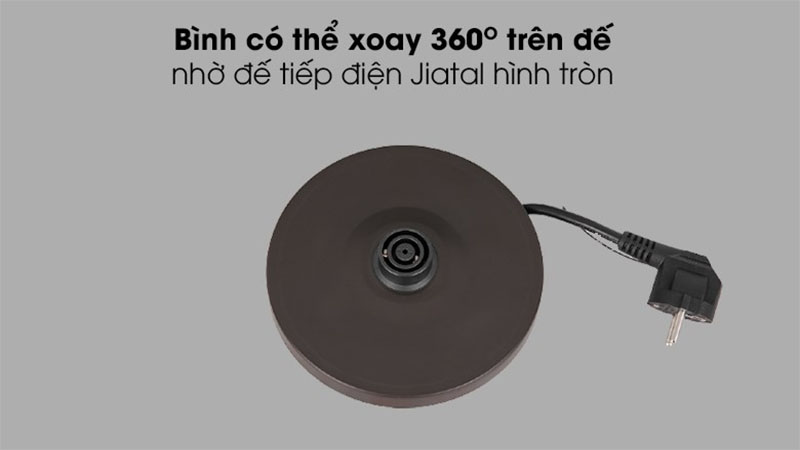 Bình đun siêu tốc Midea MK-15D - Hàng chính hãng