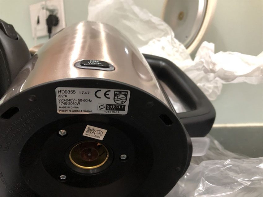 Bình đun siêu tốc Philips HD9355 - Hàng chính hãng