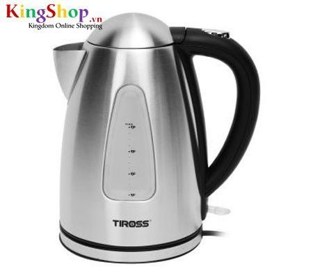 Bình đun siêu tốc vỏ inox Tiross TS498 - Dung tích 1.7L - Hàng chính hãng