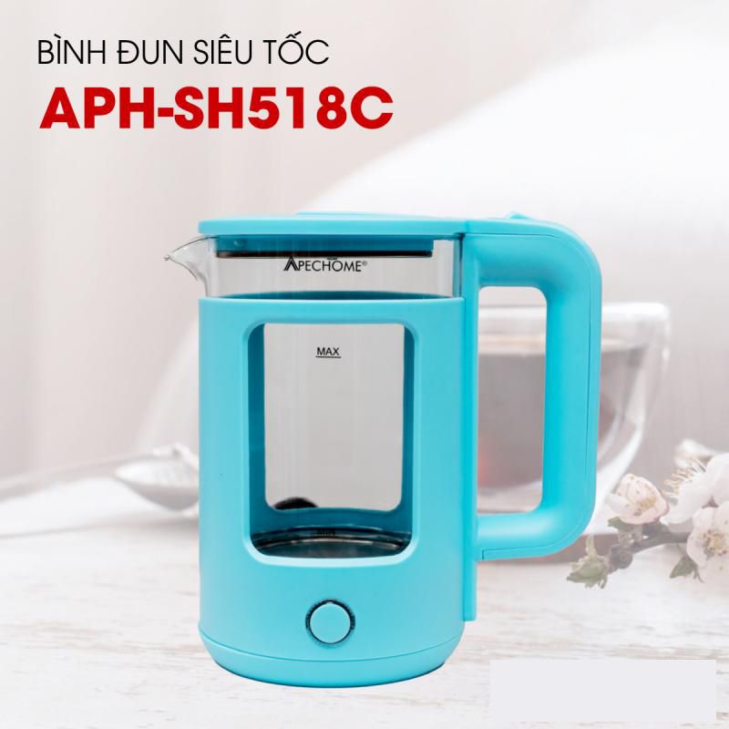 Bình đun siêu tốc Apechome APH-SH518C - Hàng chính hãng