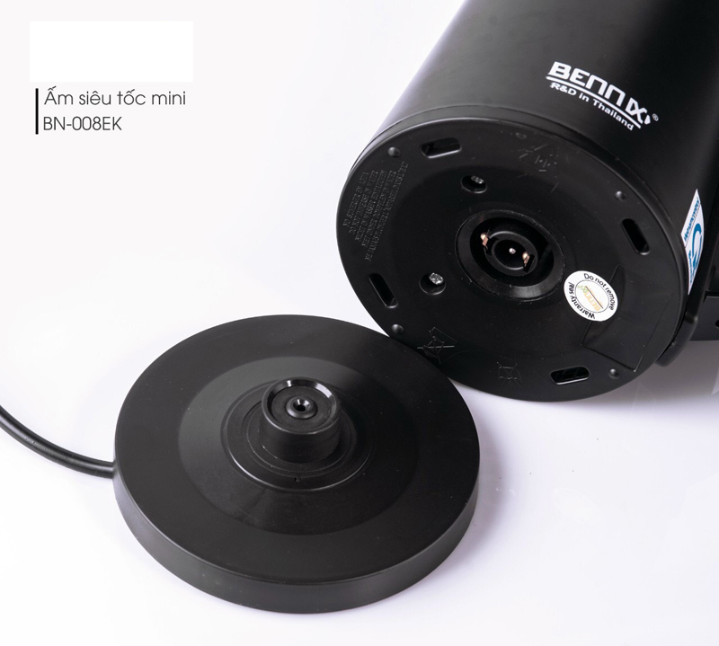 Đế tiếp điện dạng rời, xoay 360 độ