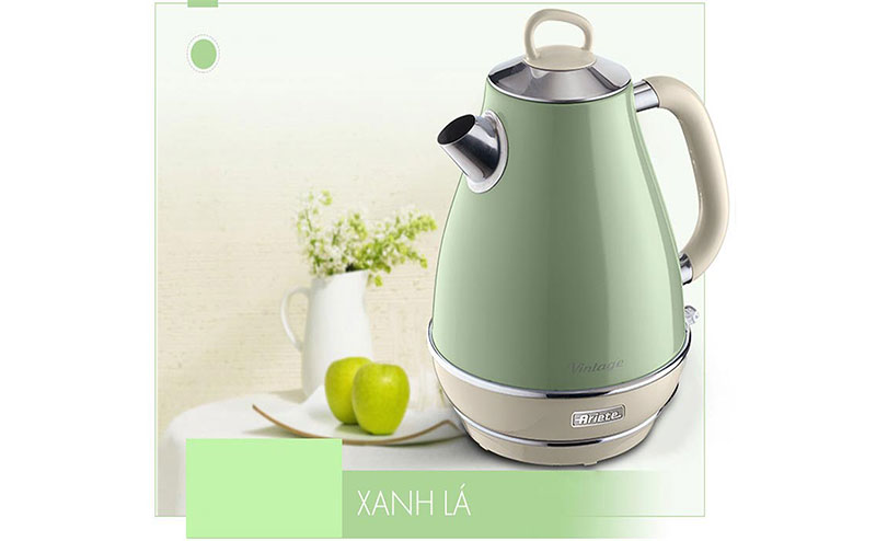 Bình đun siêu tốc cao 1,7 lít Ariete MOD.2869/04 - Hàng chính hãng