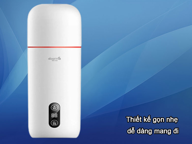 Bình đun nước kèm giữ nhiệt Deerma DR035S - Hàng chính hãng