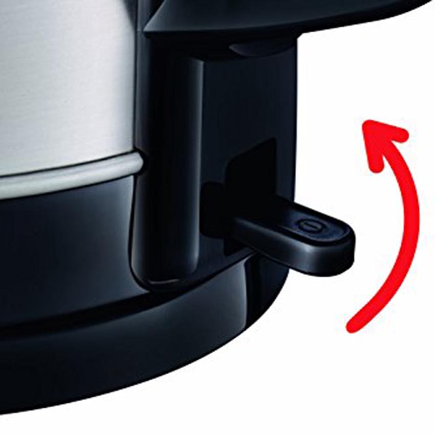 Nút điều khiển của bình đun siêu tốc Tefal KI150D10