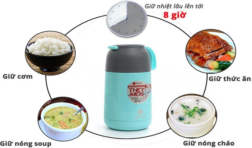 Bình giữ nhiệt Elmich EL2355 - Hàng chính hãng
