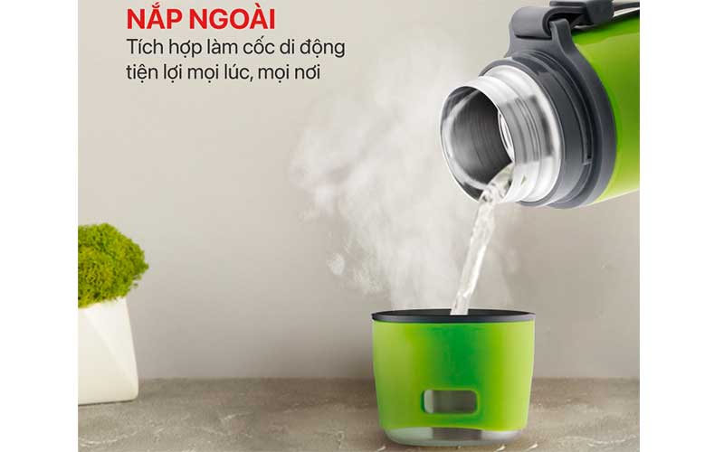 Bình giữ nhiệt inox Elmich EL8007 - Hàng chính hãng