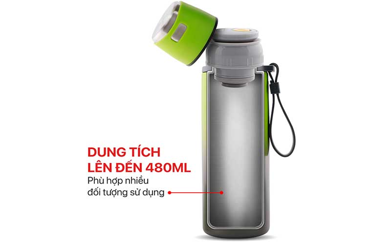 Bình giữ nhiệt inox Elmich EL8007 - Hàng chính hãng