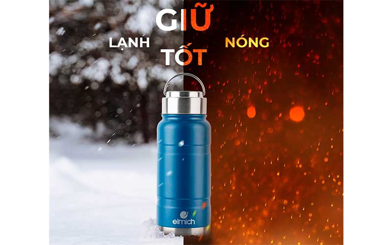 Bình giữ nhiệt Inox Elmich EL8014 - Hàng chính hãng