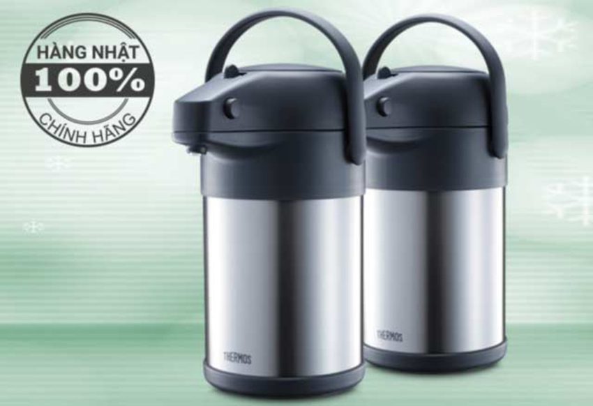 Bình giữ nhiệt Thermos TAH-3000-SBK - Hàng chính hãng