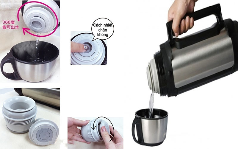 Bình giữ nhiệt Tiger MHK-A150 - Hàng chính hãng