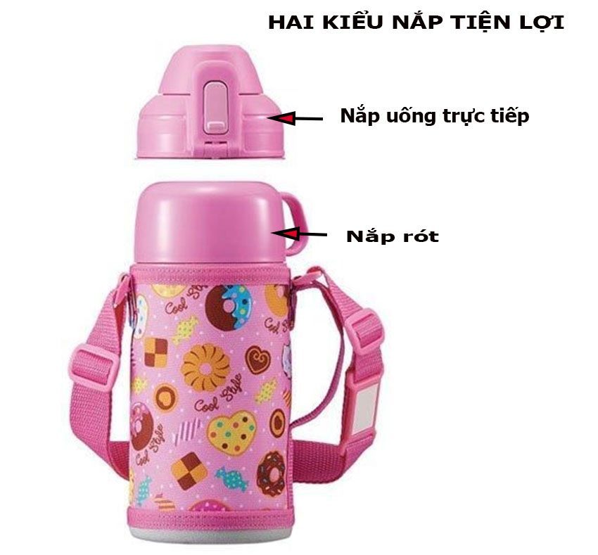 Bình giữ nhiệt Zojirushi ZOBL-SP-HB08-PZ - Hàng chính hãng