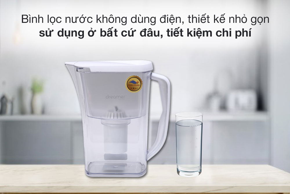 Bình lọc nước Dreamer DHA-WAP125W - Hàng chính hãng