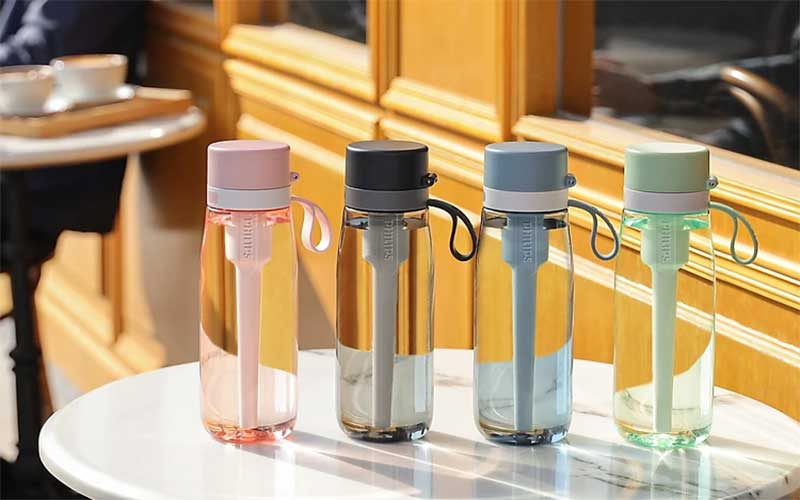 Bình lọc nước thể thao Philips AWP2732GN/97 - Hàng chính hãng