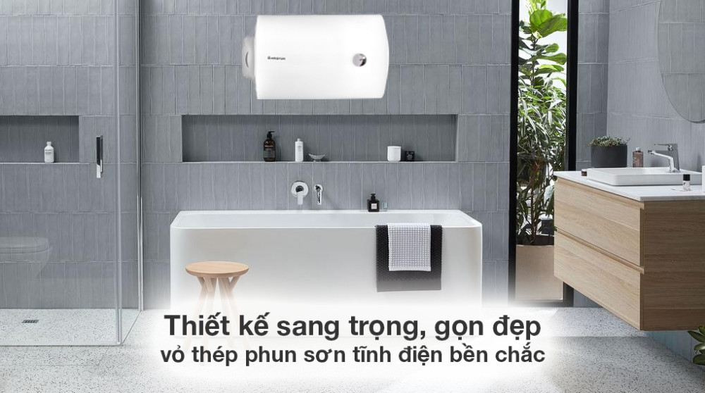 Bình nóng lạnh gián tiếp Ariston PRO R100L-H - Hàng chính hãng