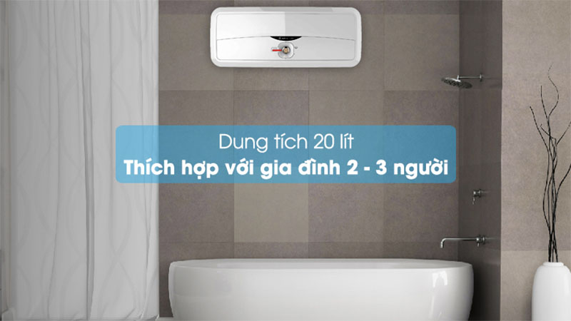 Bình nóng lạnh Ariston SL2 20 R 2.5 FE MT - Hàng chính hãng