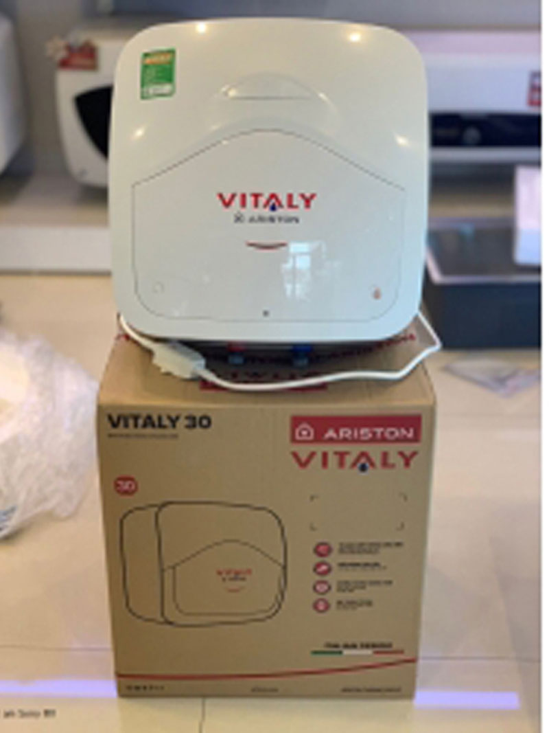 Máy Nước Nóng Gián Tiếp Ariston Vitaly 15 - Hàng chính hãng