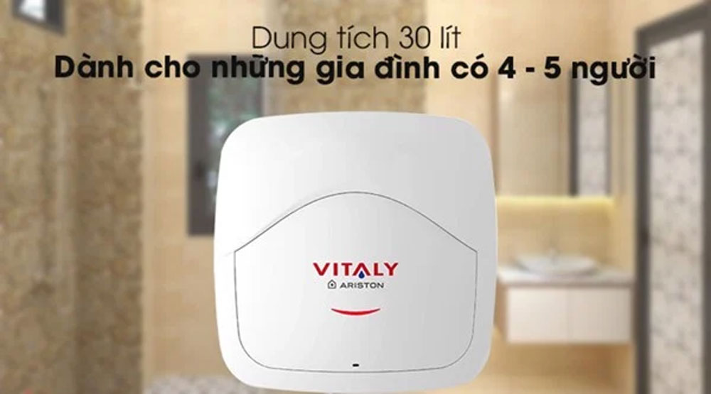 Máy nước nóng gián tiếp Ariston Vitaly 30 - Hàng chính hãng