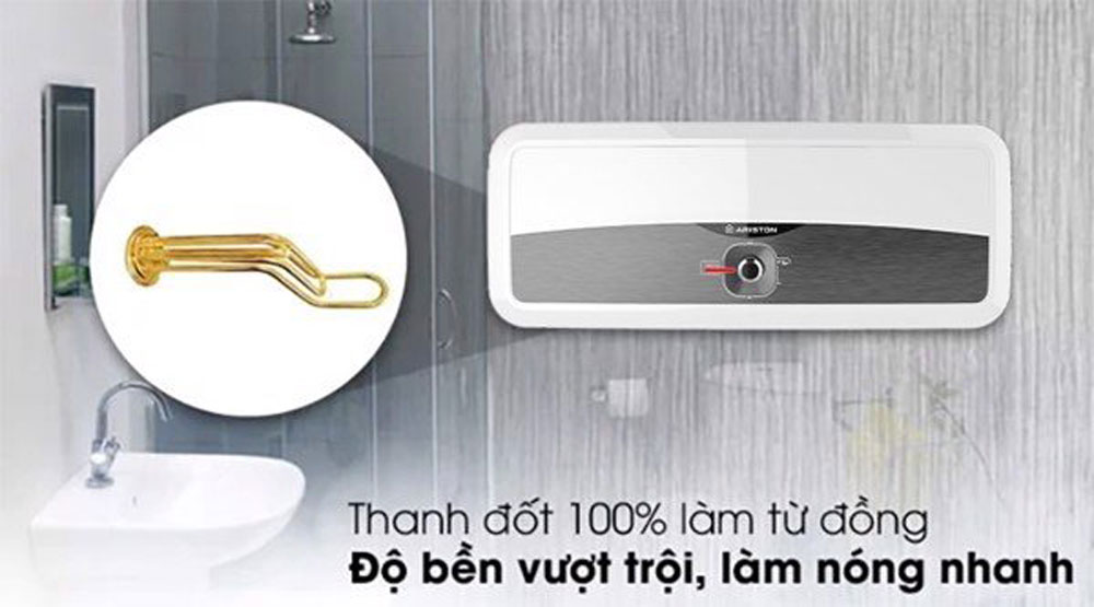 Bình nóng lạnh gián tiếp Ariston SL2 30R - Hàng chính hãng