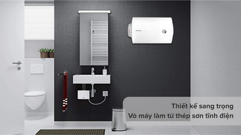 Bình nóng lạnh gián tiếp 80 lít Ariston PRO R80-H - Hàng chính hãng