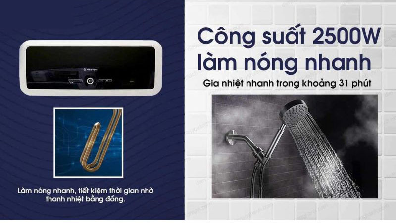 Máy nước nóng gián tiếp Ariston SL3 30 LUX - Hàng chính hãng