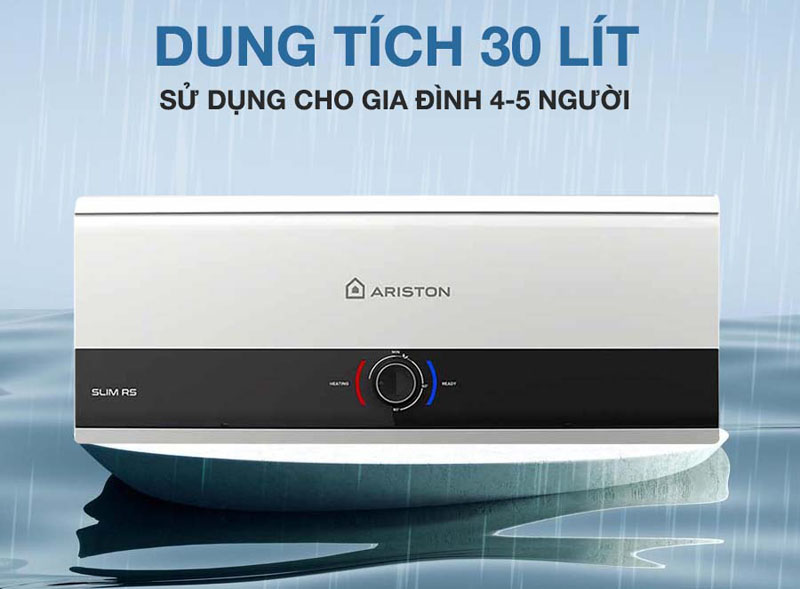 Máy nước nóng gián tiếp Ariston SL3 30 RS - Hàng chính hãng