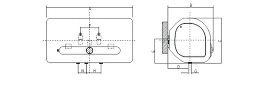 Bình nước nóng Ferroli QQEvo TSE 20L  - Hàng chính hãng