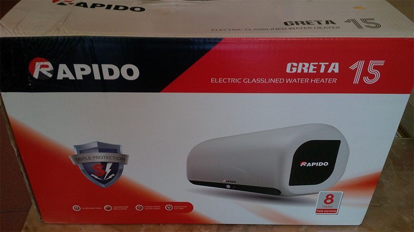 Thùng đựng Bình nóng lạnh Rapido Greta GA 15L