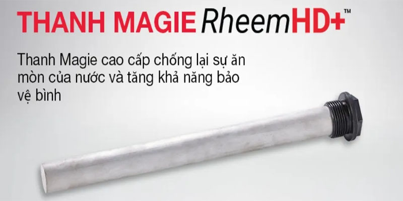Bình nước nóng gián tiếp 30 lít Rheem RH-RHEEMXC-30W - Hàng chính hãng