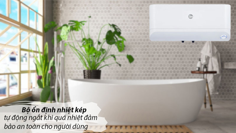 Tính năng an toàn của Bình nước nóng gián tiếp 30L Rheem RH-RHEEMXS-30W