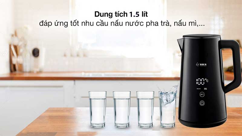 Dung tích của Bình siêu tốc Arber AST1.5B