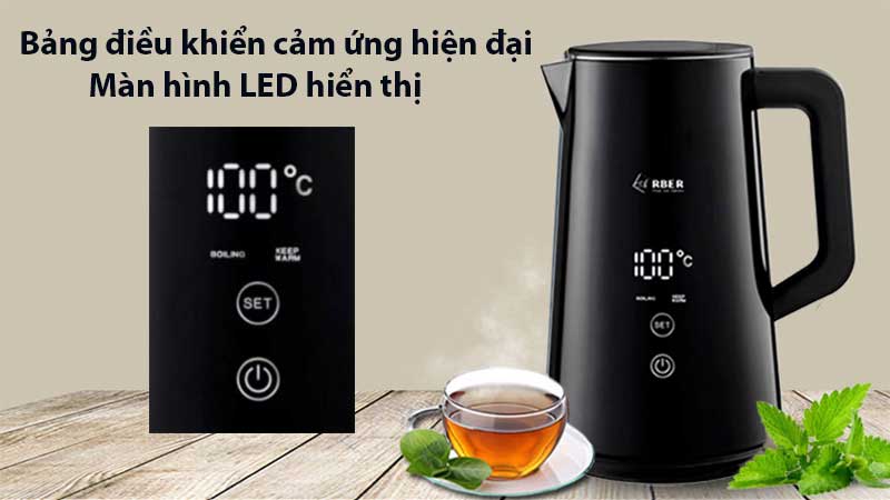 Bảng điều khiển của Bình siêu tốc Arber AST1.5B