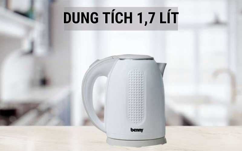 Dung tích của Bình siêu tốc Benny BJ-22