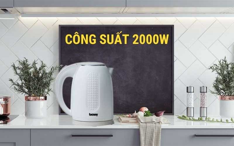 Công suất của Bình siêu tốc Benny BJ-22