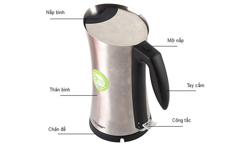 Bình siêu tốc Cloer 4709 - Hàng chính hãng