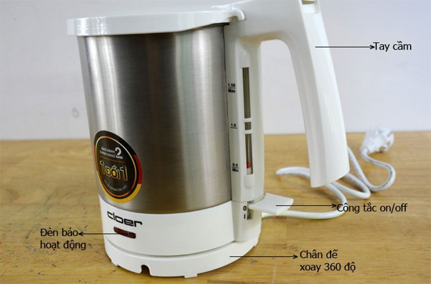 Bình siêu tốc Cloer 4711 - Hàng chính hãng