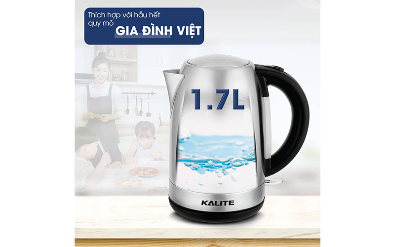 Dung tích của Bình đun siêu tốc Kalite KL-301