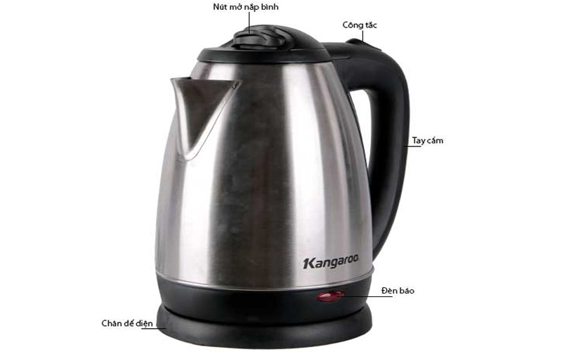 Bình siêu tốc Kangaroo KG343 - Hàng chính hãng