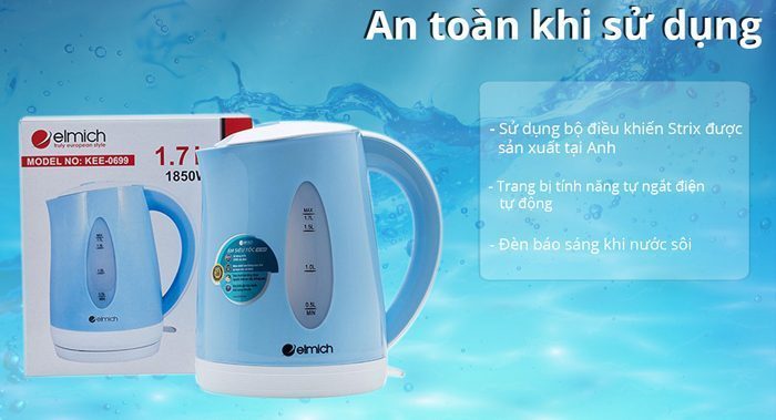 Bình siêu tốc Elmich KEE-0699 - Hàng chính hãng