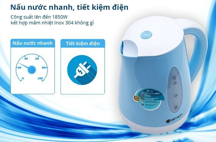 Bình siêu tốc Elmich KEE-0699 - Hàng chính hãng