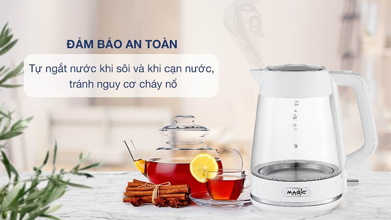 Tính năng an toàn của Bình siêu tốc Magic Eco AC-41