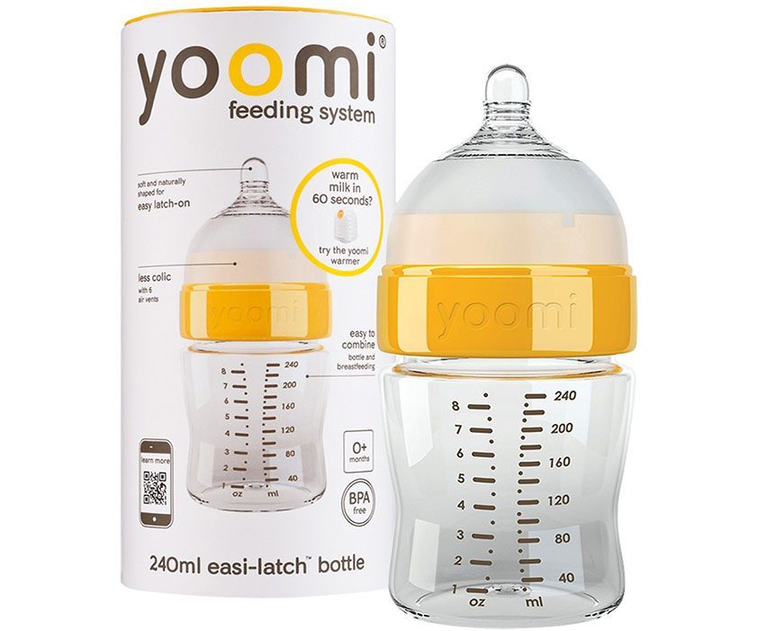 Bình sữa cao cấp PP 240ml Yoomi Y18B.YCCO - Hàng chính hãng