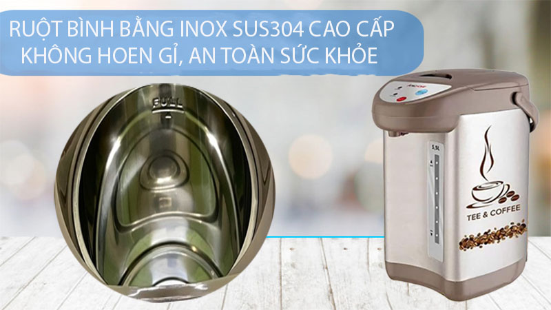 Chất liệu của Bình thủy điện Apechome APH-TP203