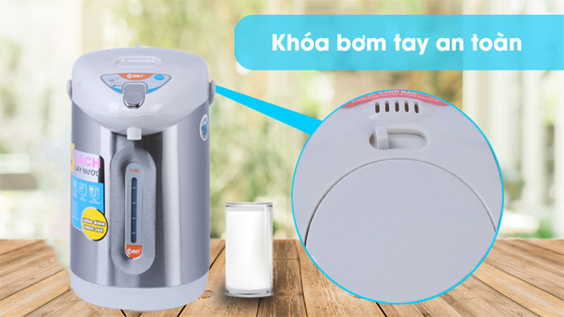 Bình thủy điện Comet CM3216 - Hàng chính hãng