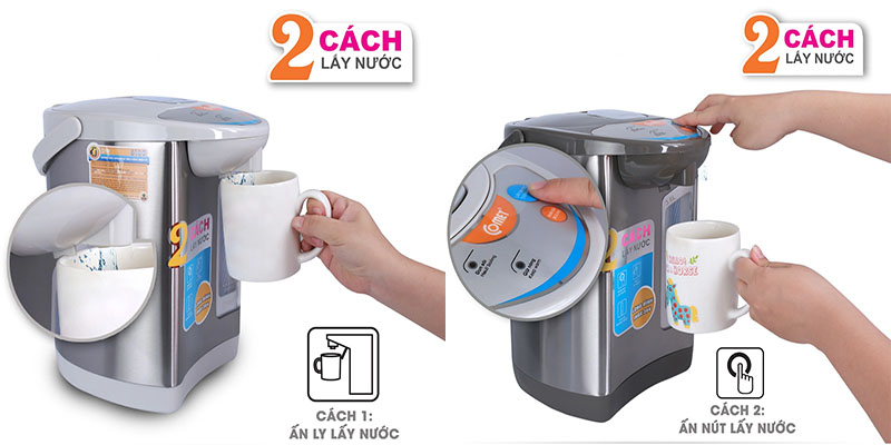 Bình thủy điện Comet CM3226 - Hàng chính hãng