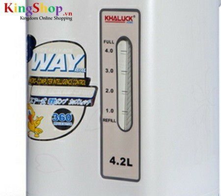 Bình thủy điện Khaluck KL-925 - Dung tích 4.2L - Hàng chính hãng