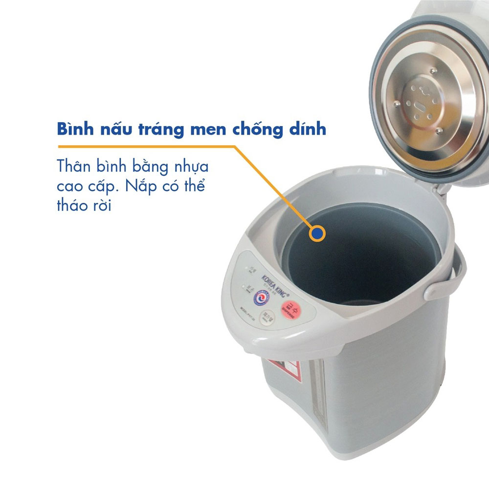 Bình thủy điện Korea King PHT-30 - Hàng chính hãng