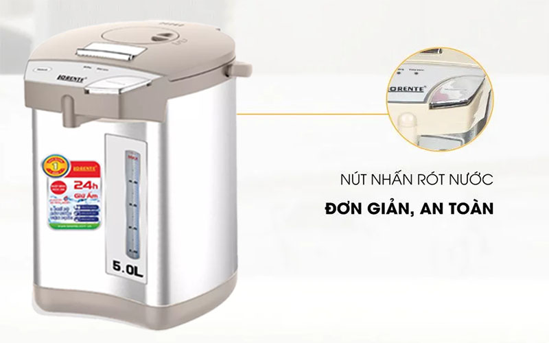 Bình thủy điện Lorente LT-5050 - Hàng chính hãng