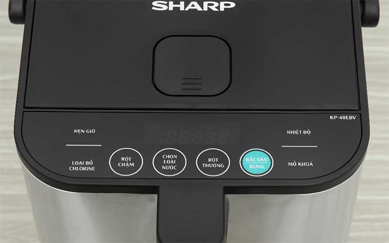 Bình thủy điện Sharp KP-40EBV-ST - Hàng chính hãng