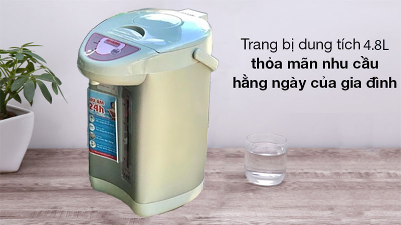 Dung tích của Bình thuỷ điện Sharp KS-239